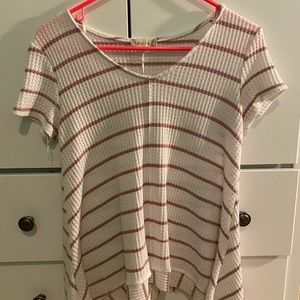 Altar’d State Striped Flowey Blouse